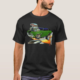 1970 Chevelle Green-Black Car T-Shirt