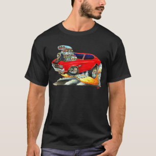 1970 Chevelle Red-Black Car T-Shirt