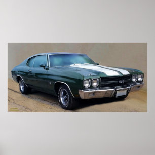 1970 CHEVELLE SS454 POSTER