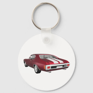 1970 Chevelle SS: Candy Apple Finish: Key Ring
