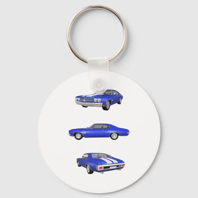 1970 Chevelle SS: Key Ring (Front)