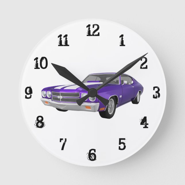 1970 Chevelle SS: Wall Clock (Front)