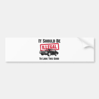 1970 Chevrolet Chevelle SS 454 Bumper Sticker