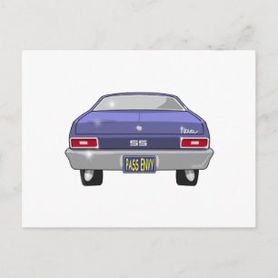 1970 Chevrolet Nova SS Postcard