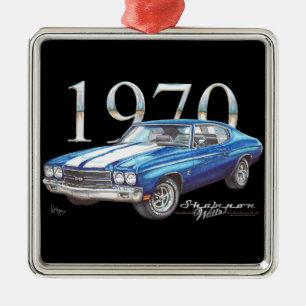 1970 Chevy Chevelle Super Sport Christmas Ornament