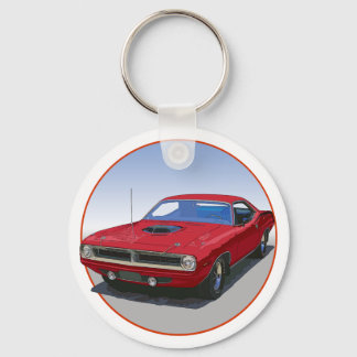 1970 Cuda Coupe Key Ring