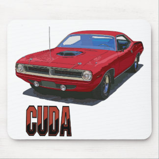 1970 Cuda Coupe Mouse Pad