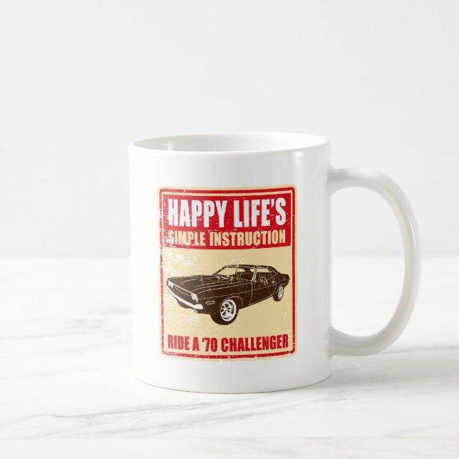 1970 Dodge Challenger Coffee Mug (Right)