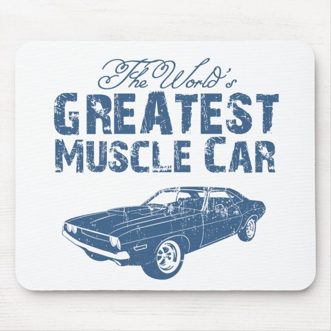 1970 Dodge Challenger Mouse Pad (Front)