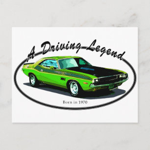 1970 Dodge challenger Postcard