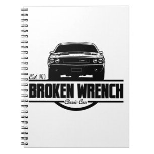 1970 Dodge Challenger Service Shop Notebook