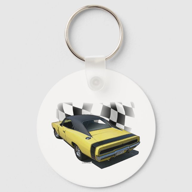 1970 Dodge Charger R/T Key Ring (Front)