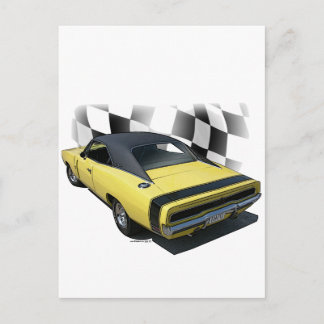 1970 Dodge Charger R/T Postcard