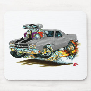 1970 El Camino Grey-Black Truck Mouse Pad