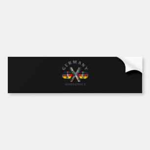 1970 Generation X Germany Skateboard Bumper Sticker