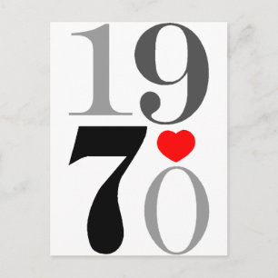 1970 GRAPHIC POSTCARD