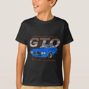 1970 GTO Blue T-Shirt