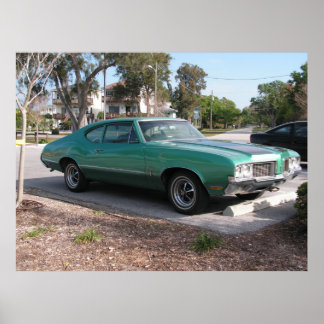1970 Oldsmobile Cutlass Sport Poster