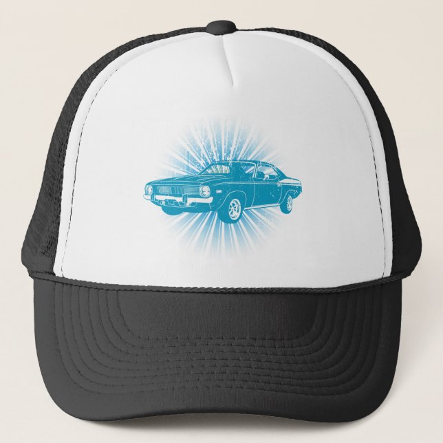 1970 Plymouth Barracuda Trucker Hat (Front)