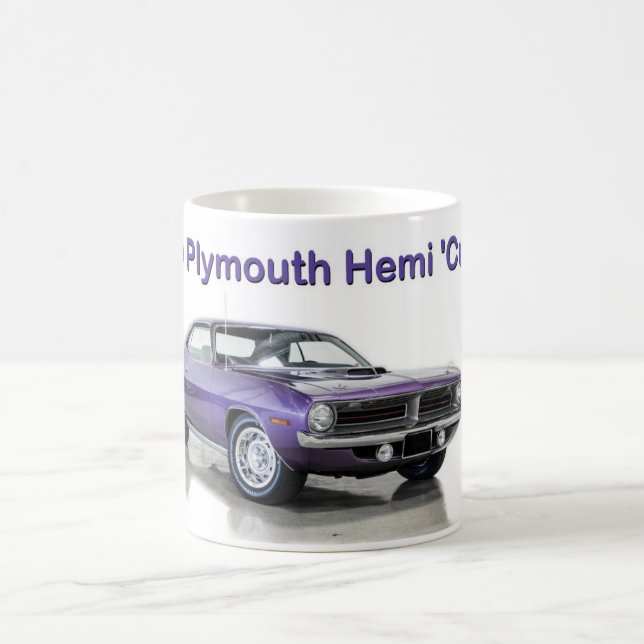 1970 Plymouth Hemi 'Cuda Coffee Mug (Center)