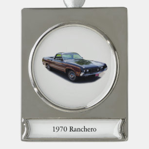 1970 Ranchero banner ornament