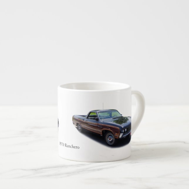 1970 Ranchero espresso mug (Front Right)