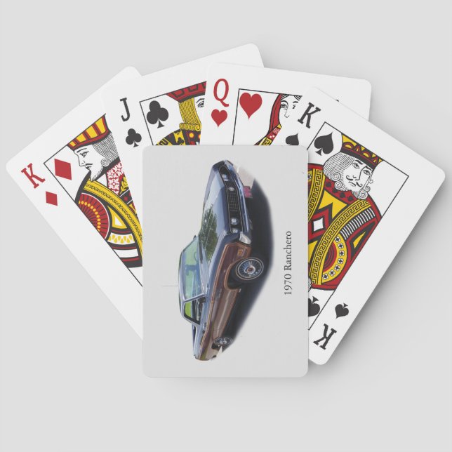 1970 Ranchero playing cards (Back)