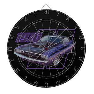 1970 Stripes Dartboard
