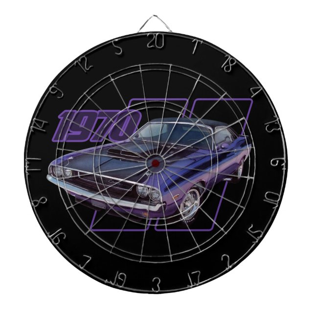 1970 Stripes Dartboard (Front)