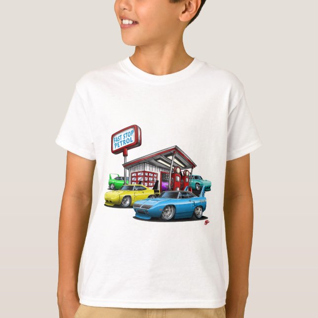1970 Superbird Gas Station T-Shirt (Front)