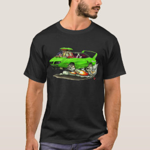 1970 Superbird Green Car T-Shirt