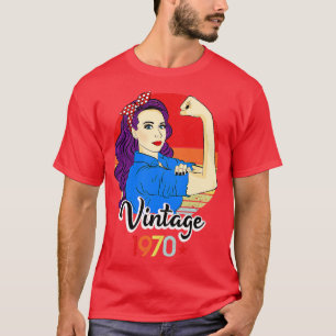 1970 Vintage 51st Birthday 51 Year Old Bday T-Shirt