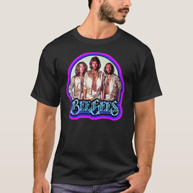 1970&x27;s Classic Bee Gees Custom Art Essential T T-Shirt (Front)