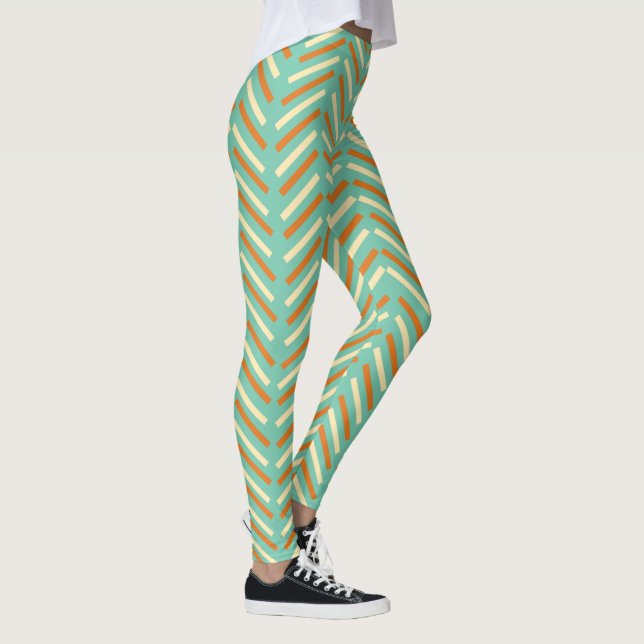 1970s Chevron  Leggings (Right)