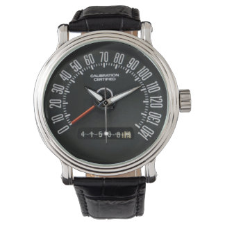 1970s Classic Police Car Speedometer Watch