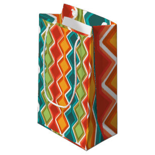 1970s Connected Diamonds Small Gift Bag