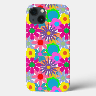 1970s Flower Power iPhone 13 Case