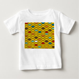 1970s Gold Ovals Baby T-Shirt