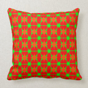 1970's Green Rust Cushion