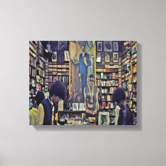 1970's Harlem Bookstore Canvas Print