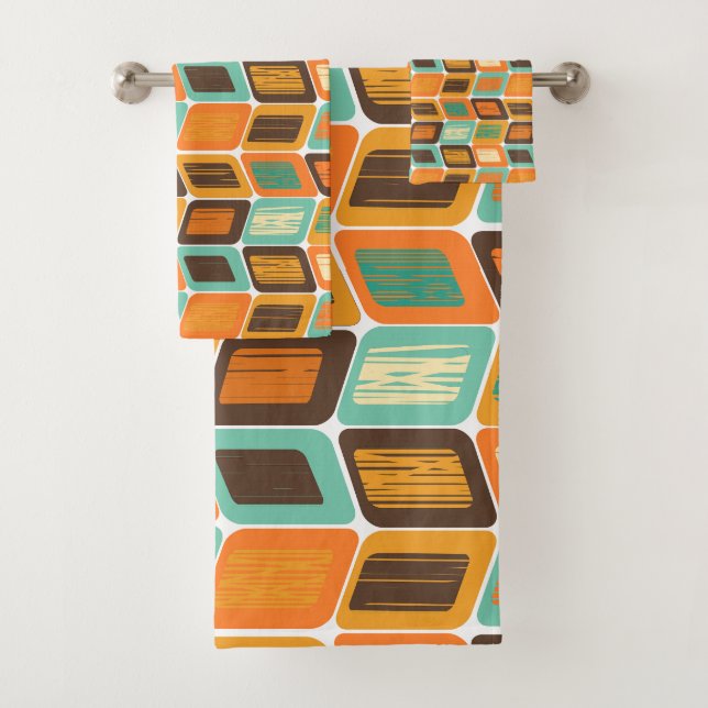 1970s Lean  Bath Towel Set (Insitu)