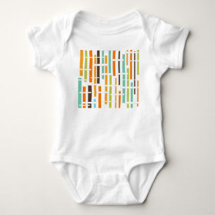 1970s Lines Baby Bodysuit