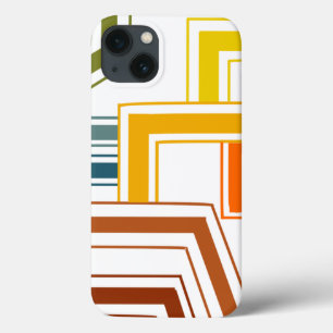 1970s Lines  iPhone 13 Case