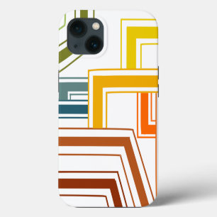 1970s Lines iPhone 13 Case