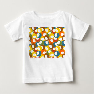 1970s Olive Circles Baby T-Shirt