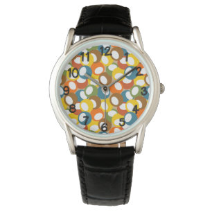 1970s Olive Circles Watch