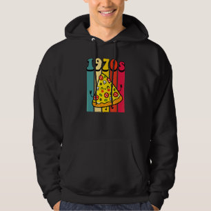 1970s Pizza Party Retro Vintage Back To The 70s Th Hoodie