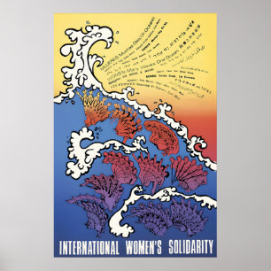 1970s Political Poster International Women's