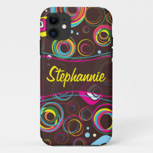 1970's Retro Circle Mate ID™ iPhone 5 Case