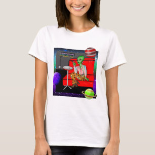 1970's Retro Extraterrestrial in Disco Lounge T-Shirt